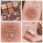 Copper Matte and Shimmer Eyeshadow Palette, Hazel Smokey Eye Makeup Palette, Waterproof Long Lasting