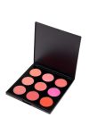 9 Color Blush Color Palette - Pink Blush, Neutral Colors, Cheeks Blush - Gluten Free and Vegan for Sensitive Skin