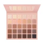 Nude Eyeshadow Palette - Matte and Neutral Makeup, Highly Pigmented Creamy Eye Shadow Powder, Create a Neutral Eye Look, Long Wearing