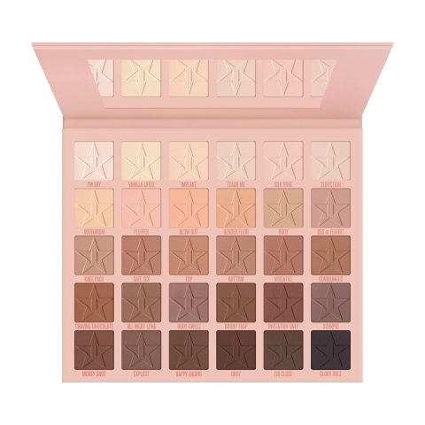 Nude Eyeshadow Palette - Matte and Neutral Makeup, Highly Pigmented Creamy Eye Shadow Powder, Create a Neutral Eye Look, Long Wearing