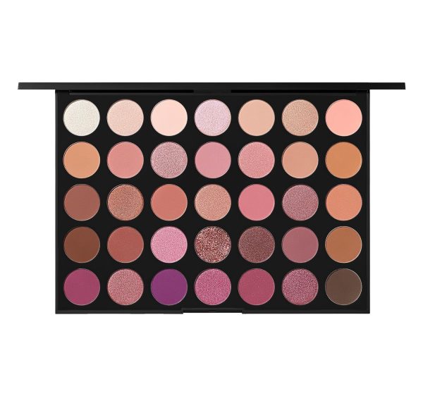 35XO Makeup Palette -  Palette with 35 Matte & Shimmer Pigments - Made to Build, Blend & Layer Flawlessly for Everyday, Versatile Makeup Looks (1.98 oz)